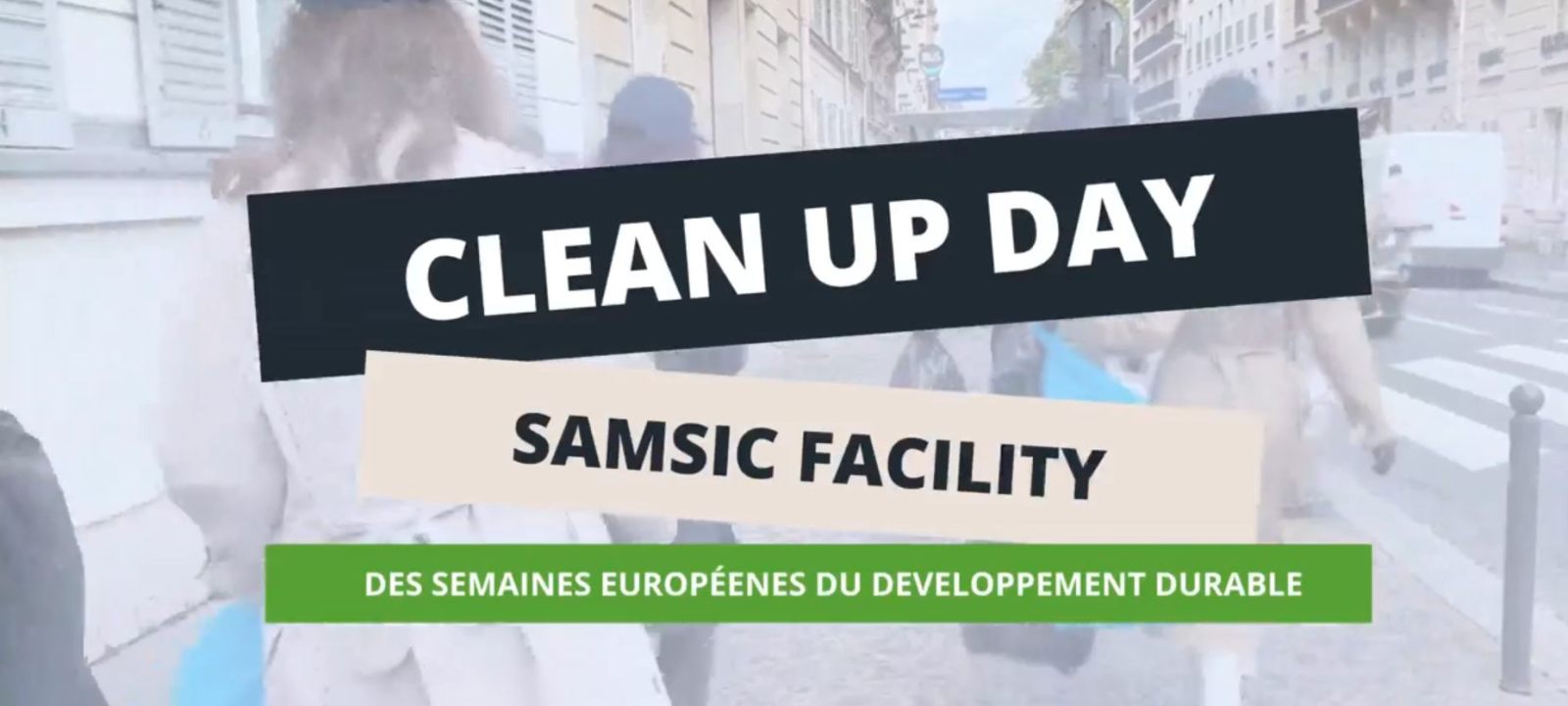 Clean Up Day à Samsic Facility