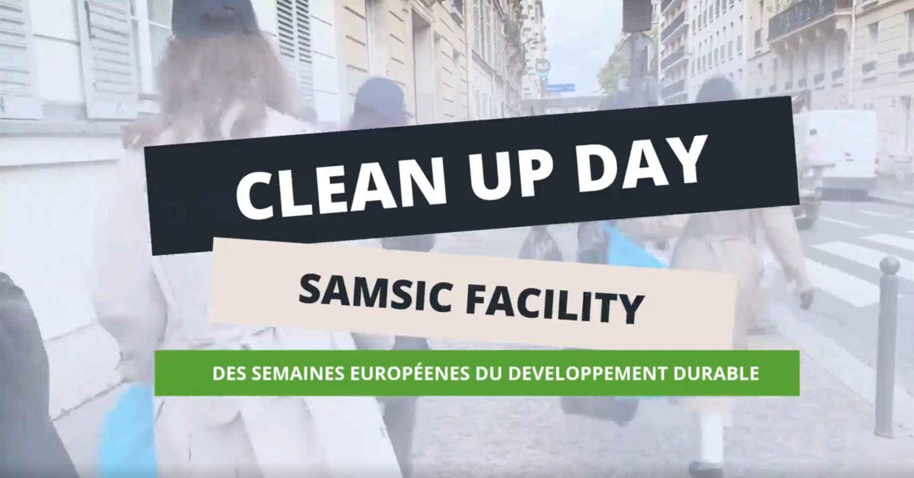 Clean Up Day à Samsic Facility